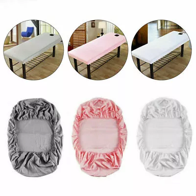 Elastic Beauty Massage Table Fitted Cover Spa Salon Bed Couch Bedding Protection • £5.99