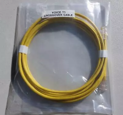 T1 Voice Crossover Cable 6' Long (RJ45 To RJ45) • $9.99