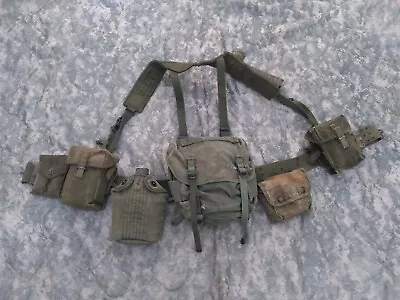 US Army / USMC Vietnam War M1956 Complete Web Gear Set  • $56