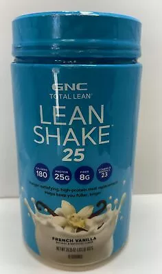 GNC Total Lean Shake 25- French Vanilla-  29.35 Oz (1.83lbs)- Exp:04/12/25 • $32