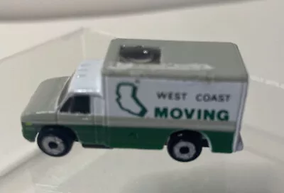 Micro Machines PRIVATE EYES Ford Box Van West Coast Moving 1990 Galoob DAMAGED • $11.70