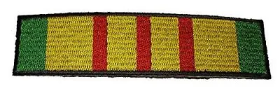 Vietnam Service Ribbon Patch Green Gold Red Campaign South East Asia Veteran • $8.98