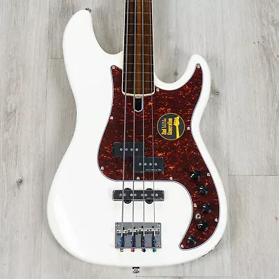 Sire Marcus Miller P7 Fretless 4-String Bass Ebony Fretboard Antique White • $746