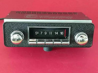 Classic Mercedes Car Radio 190SL 280SL Vintage Look AM FM AUX Bluetooth USB • $359.95