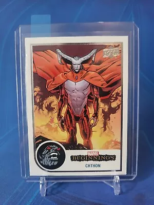 Marvel Beginnings Trading Card Chthon Base • $1.50