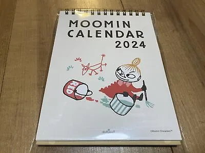 Japan Hallmark Moomin Little My 2024 Calendar Desktop Vertical 824-396 • $30.36