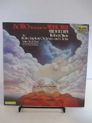 SIGNED By ROBERT SHAW  BOITO: Prologue To Mefistofele /VERDI: Te Deum  LP Telarc • $25.46