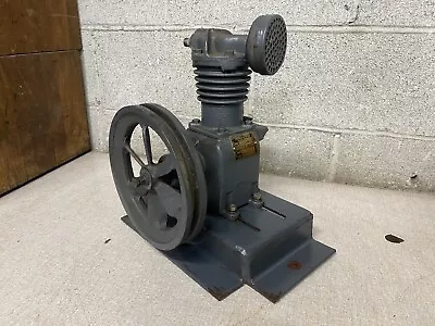 Vintage Kellogg Model GE58  Cast Iron Air Compressor Pump EngineFlywheel/Pulley • $199.99