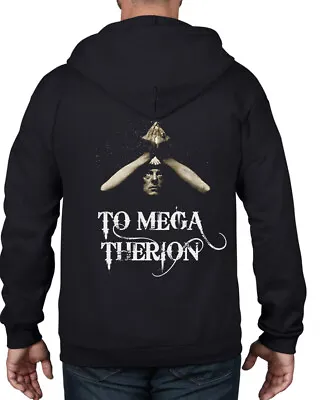 ALEISTER CROWLEY TO MEGA THERION ZIP HOODIE - Occult T Shirt Goth Pagan Clothing • £29.95