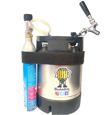 AEB Corny Cornelius Keg 9L Refurbished Ball Lock Metal Tap Sodastream Regulator • £165