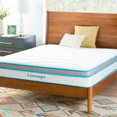 Linenspa 8  Hybrid Mattress-Distressed As Is Inventory • $75.99
