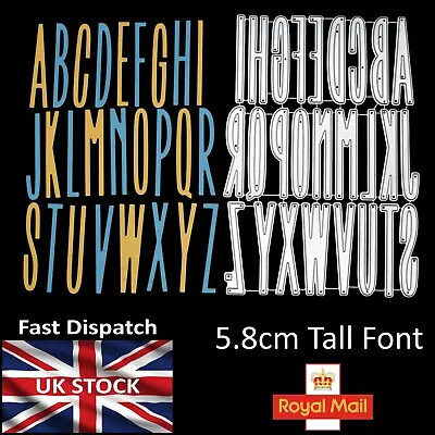 Large Tall Font Alphabet Metal Cutting Dies Letters Card Making Scrapbooking E4 • £9.60