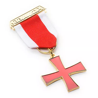 Superb Quality Masonic Knights Templar KT Breast Jewel New In Wallet KT Regalia • $55.77