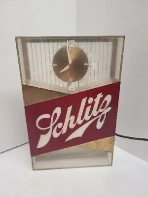 Schlitz Beer Clock 1959 Hammer Bros  • $46.49