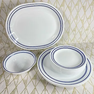 Vintage Corelle Classic Café Blue Dinnerware - By The Piece • $4.99