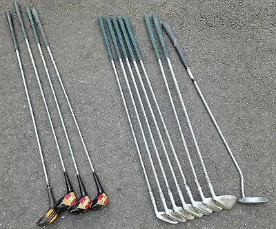 Wilson Golf Clubs Staff Tour Iron & Woods Set Vintage Clubs Mixed See Photo • $24.99