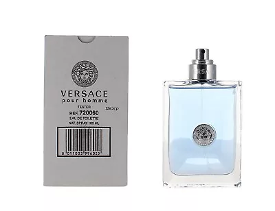 Versace Pour Homme By Versace 3.4 Oz EDT Cologne For Men (Tester) • $46.21
