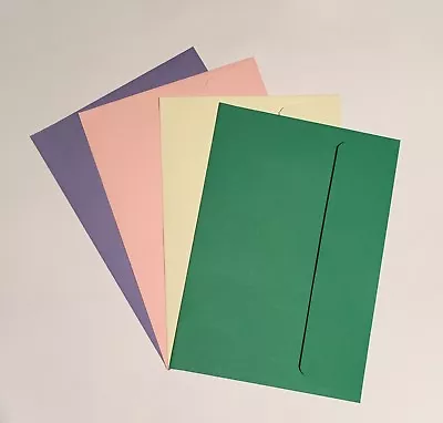 Quality 114mm X 162mm Peel/Seal 120gsm C6 (A6) Coloured Envelopes  • £2.25