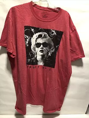 Marilyn Monroe T-Shirt Mens 2XL Trust No 1 One Short Sleeve Crewneck • $11.50