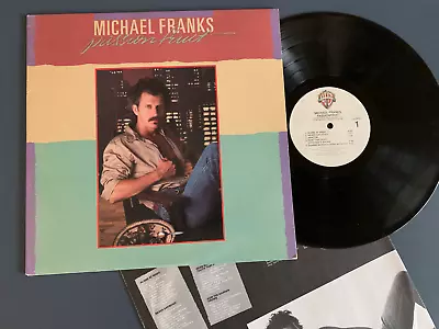 Michael Franks - Passionfruit 1983 Warner Bros Records Rock Vinyl Lp • $9.50