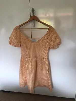 $10 • Buy Urban Outfitters Gingham Dress | Size M | Excellent Condition