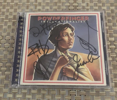 $150 • Buy POWDERFINGER - INTERNATIONALIST - 2 CD - Hand Signed