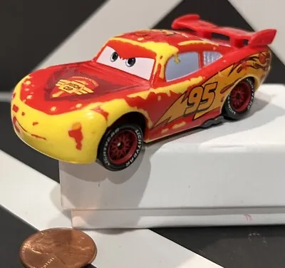 DISNEY Pixar Cars Color Change Changers Changing Lightning McQueen Red Yellow C4 • $7.99