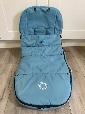 £39.99 • Buy Bugaboo Footmuff Cosytoes Petrol Blue Universal Cameleon Bee Donkey Buffalo Fox