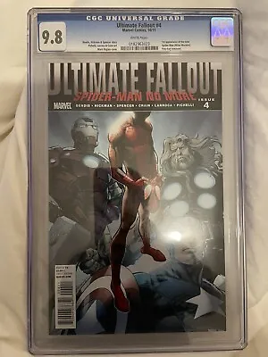 Ultimate Fallout 4 - CGC 9.8 WP - Marvel Key 1st Miles Morales 1st Print • £2500