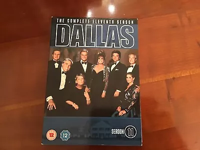 £9.50 • Buy Dallas Complete Eleventh Series/Season Eleven - R2 UK DVD - 3 Double-Sided Discs