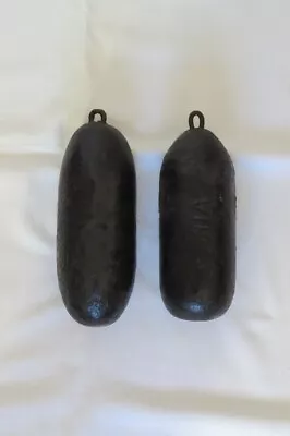 $60 • Buy Antique French Morbier  Comtoise Wall Clock Weights