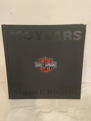 Vintage 100 Years Of Harley Davidson Hardcover Book By Willie G. Davidson 2002 • $13.50
