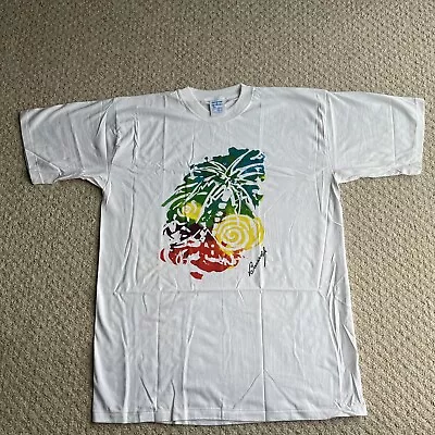 Vintage 90s Bacardi  T Shirt XL  One Size Only Single Stitch • £13.99