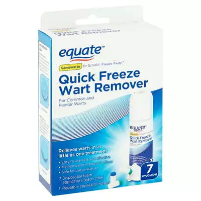 $15.30 • Buy Equate Quick Freeze Wart Remover, 7 Applications - Free Shipping