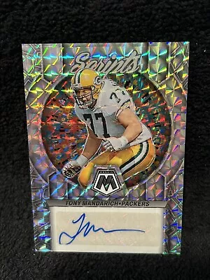 2023 Panini Mosaic Tony Mandarich Scripts Silver Prizm #S39 Green Bay Packers • $0.99