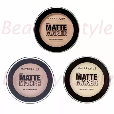 Maybelline Matte Maker Mattifying Powders - Choose Your Shade • £5.45