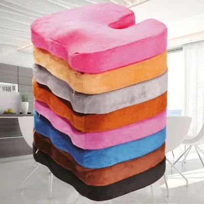 $16.98 • Buy Medium Firm Memory Foam Coccyx Seat Cushion Support Pillow Sciatica Pain Relief