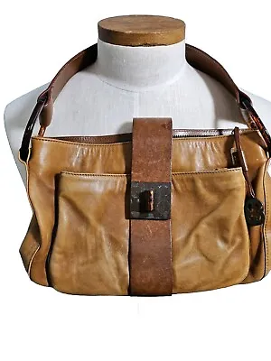 Vintage Escada Leather Purse 1990s Shoulder Bag 1990s Designer Bag • $95