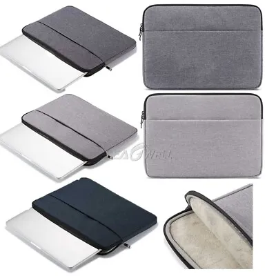 Notebook Hand Bag Sleeve Cloth Case Liner Pouch For 13 15 Inch Laptop Microsoft • $28.59