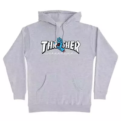 Santa Cruz - Thrasher Screaming Logo Hoodie Grey • $149