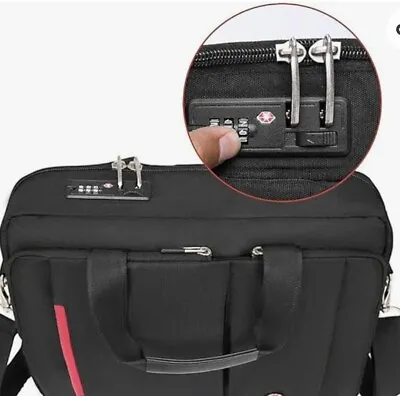 Omnpak Laptop Bag Briefcase Anti Theft Waterproof OCA27615156B - BRAND NEW • £14.99