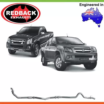 New * Redback * Extreme Duty Exhaust To Suit HOLDEN RODEO RA 3.0L 4Cyl 4JJ1 • $1147