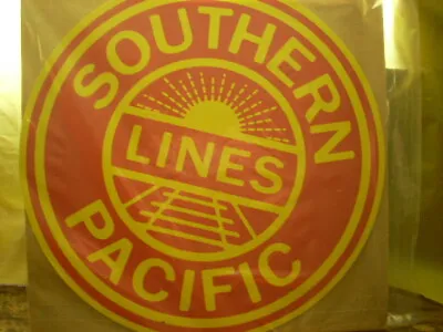 Southern Pacific Railroad / Train Metal Sign 12  Diameter - Brand New! • $19.95