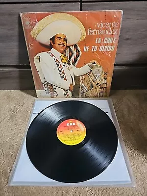 Vicente Fernandez La Cruz De Tu Olvidó  Rancheras CBS Vinyl SUPER RARE - VG • $19.99