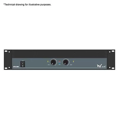 Warrior Epx500 Professional Power Amplifier 500 Watt Brand New  • £139.99