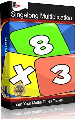 Learn Your Times Tables & Multiplication - Singalong Games Improve Your Maths CD • £5.99