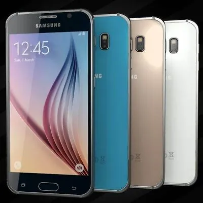 Samsung Galaxy S6 32GB SM-G920F Unlocked 4G Android Smartphone Colours Pristine+ • £54.99