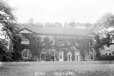 Agf-93 The Rectory Eckington Derbyshire 1900's. Photo • £3.35