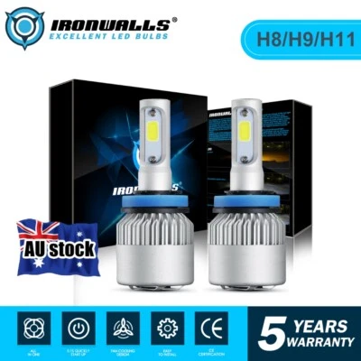 H11 H9 H8 LED Headlight Bulbs For 2012-2016 MAZDA CX-5 CX5 Low Beam 6000K White • $29.98