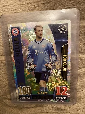 Manuel Neuer 100 Club Card Limited Edition  • £30